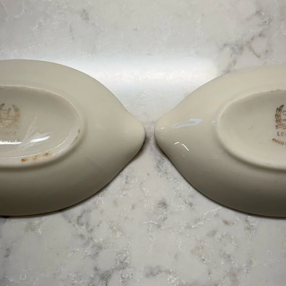 Lenox Cream and Gold Serveware Oval Dishes - Picture 2 of 9